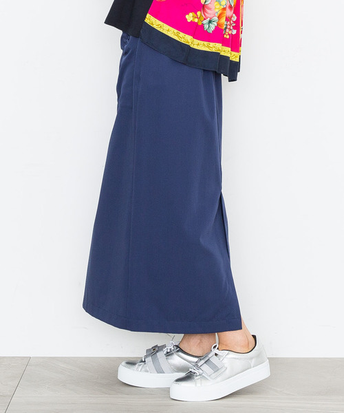 MUVEIL WORK（ミュベールワーク）の「【MUVEIL WORK】リボンディテールスカート（スカート・レディース・ネイビー/ブラウン/カーキ・38/36）」の12枚目の写真