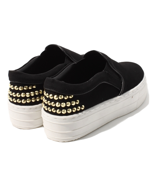 Another Edition(アナザーエディション)の「AE STUDS SNK40(スニーカー・レディース・ブラック/ナチュラル・37/38/36)」の5枚目の写真