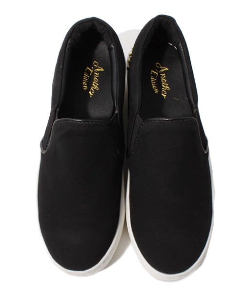 Another Edition(アナザーエディション)の「AE STUDS SNK40(スニーカー・レディース・ブラック/ナチュラル・37/38/36)」の11枚目の写真