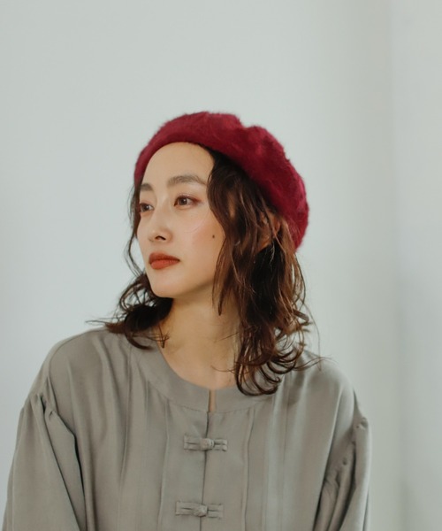 大人気 シンプルアンゴラベレー帽 在庫処分大特価 Help Traino Id