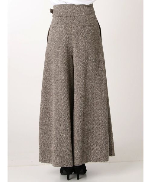 LAGUNAMOON（ラグナムーン）の「ツィードバギーパンツ（その他パンツ・レディース・ブラック/ベージュ・SMALL/MEDIUM）」の6枚目の写真