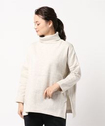 AMERICAN HOLIC | ・ハイネック裏毛裏起毛チュニック(Tシャツ/カットソー)