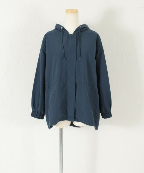 titivate（ティティベイト）の「ｲﾚｷﾞｭﾗｰﾍﾑｼｮｰﾄﾓｯｽﾞｺｰﾄ/ｼﾞｬｹｯﾄ（モッズコート・レディース・ブラック/ネイビー/カーキ/ライトベージュ・S/M/L）」の8枚目の写真