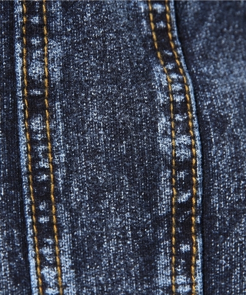 WEGO（ウィゴー）の「WEGO/BIG Gジャン（デニムジャケット・レディース・インディゴブルー/ライトインディゴブルー・FREE）」の12枚目の写真