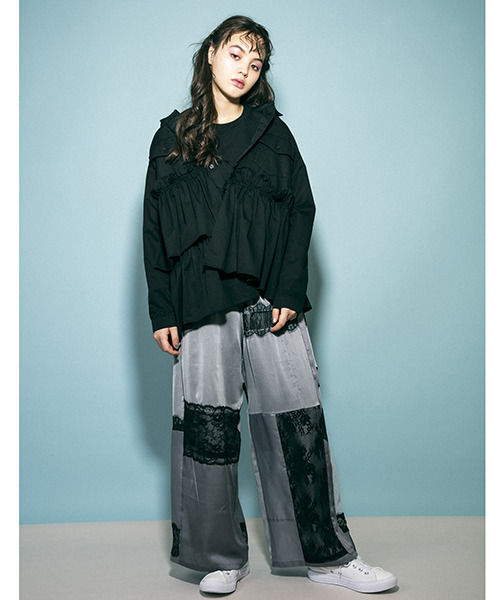Candy Stripper レースフレアパンツ Candy Stripper（キャンディストリッパー）の「LACY パンツ