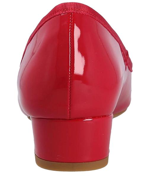 earth music&ecology（アースミュージックアンドエコロジー）の「ORiental TRaffic エナメルヒールバレー（パンプス・レディース・ブラック/レッド・38/39/36/37）」の6枚目の写真