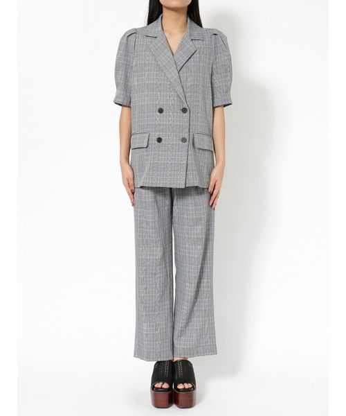 EMODA（エモダ）の「ハーフスリーブジャケット（テーラードジャケット・レディース・グレー/ブラック/その他/その他1・FREE）」の16枚目の写真