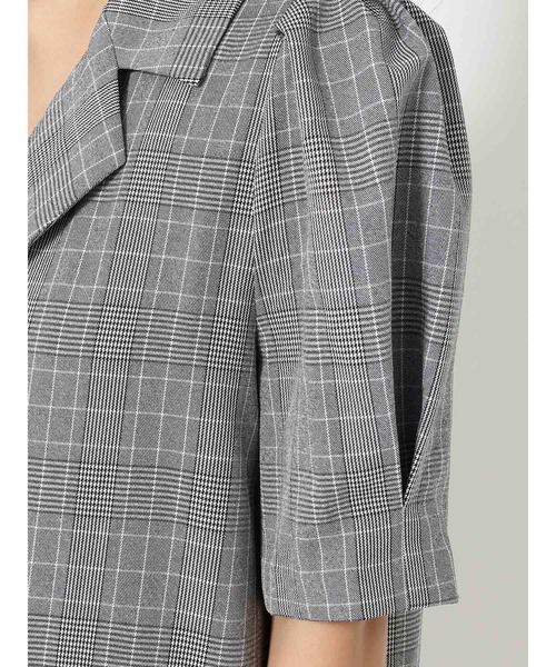 EMODA（エモダ）の「ハーフスリーブジャケット（テーラードジャケット・レディース・グレー/ブラック/その他/その他1・FREE）」の21枚目の写真
