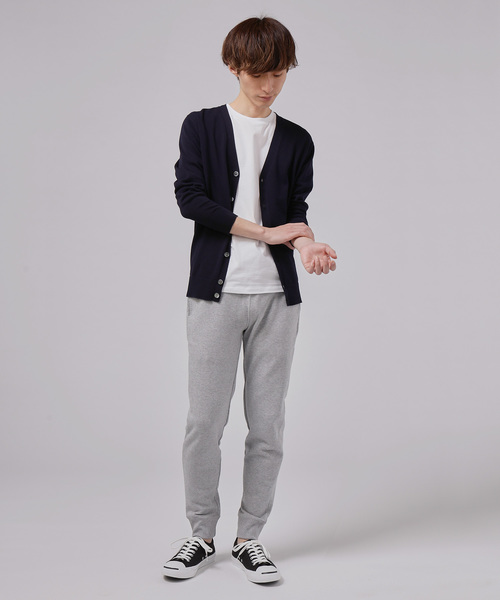 ZOZO（ゾゾ）の「ホールガーメントコットンVネックニットカーディガン（パターンオーダー）／カーキ[MEN]（カーディガン/ボレロ・メンズ・カーキ・マルチサイズ）」の6枚目の写真