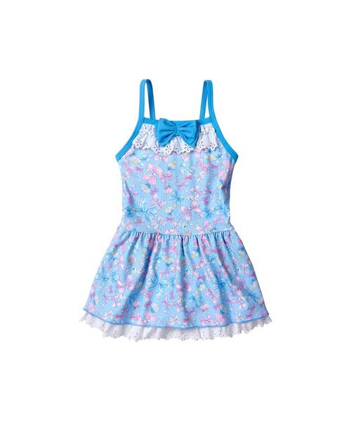 motherways(マザウェイズ)の「ガールズ ワンピース水着 全6柄(水着)」|ブルー系その他