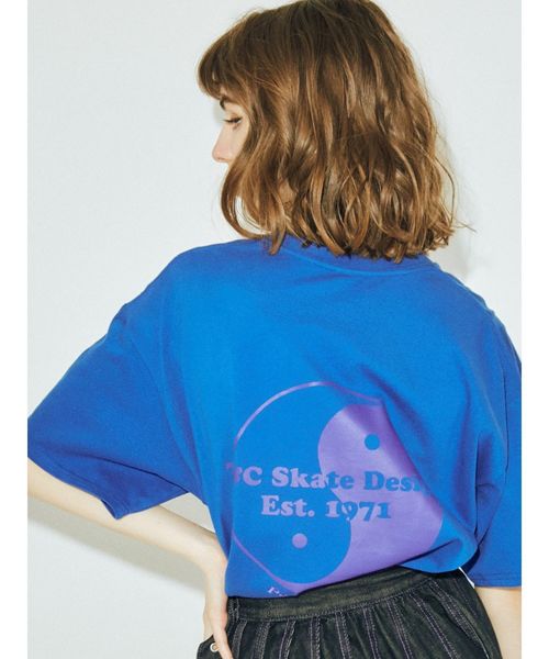 jouetie（ジュエティ）の「T&C BIG Tシャツ（Tシャツ/カットソー・レディース・ブルー/ブラック/オフホワイト・MEDIUM）」の22枚目の写真
