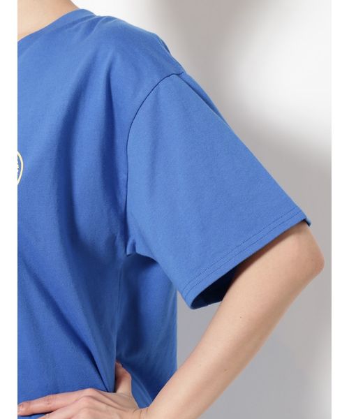 jouetie（ジュエティ）の「T&C BIG Tシャツ（Tシャツ/カットソー・レディース・ブルー/ブラック/オフホワイト・MEDIUM）」の6枚目の写真