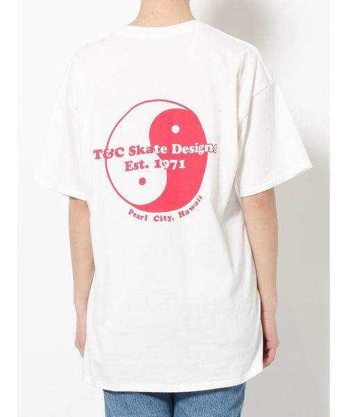 jouetie（ジュエティ）の「T&C BIG Tシャツ（Tシャツ/カットソー・レディース・ブルー/ブラック/オフホワイト・MEDIUM）」の20枚目の写真