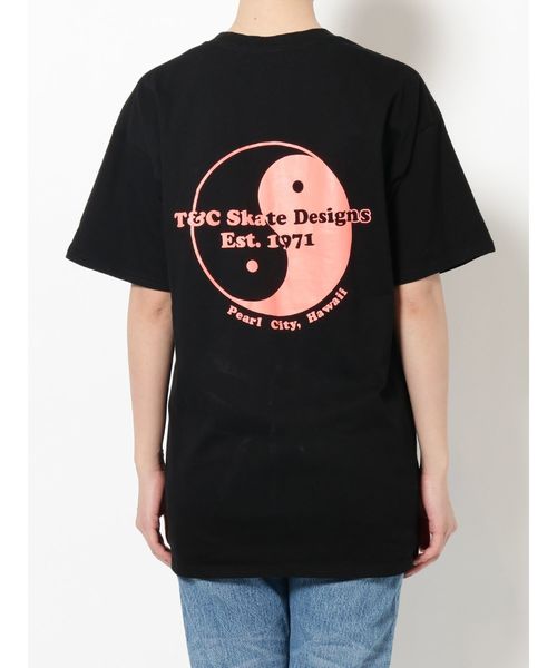 jouetie（ジュエティ）の「T&C BIG Tシャツ（Tシャツ/カットソー・レディース・ブルー/ブラック/オフホワイト・MEDIUM）」の9枚目の写真
