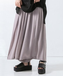 『ゆるひらスラブパンツ』