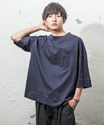 MinoriTY | 【2019春夏新作】ポケット付きビッグTシャツ ビッグシルエット(Tシャツ/カットソー)