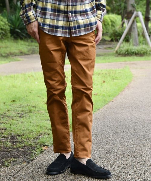 SHIPS(シップス)の「SC: カラー テーパード チノパンツ 19FW(チノパンツ・メンズ・チャコールグレー/ブラック/ネイビー/ブルー/レンガ/ベージュ/ナチュラル/オリーブ・32inch/30inch/34inch/31inch/29inch/33inch)」の17枚目の写真