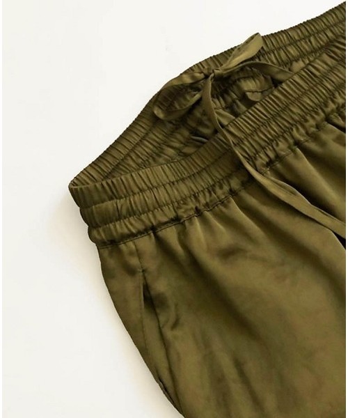 TODAYFUL（トゥデイフル）の「シルケットラフパンツ（その他パンツ・レディース・グリーン系その他/パープル/オレンジ・36inch/38inch）」の15枚目の写真