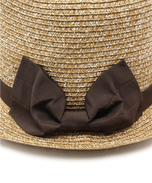CIAOPANIC（チャオパニック）の「【Ciaopanic】　MIXPAPERRIBBONHAT（ハット・レディース・ベージュ/ブラウン・FREE）」の8枚目の写真
