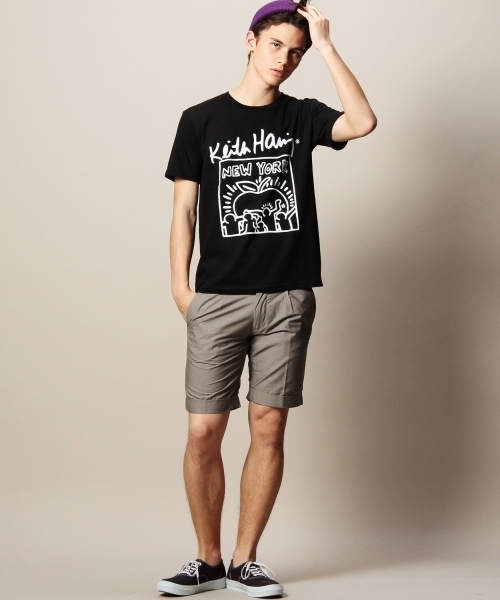 BEAUTY&YOUTH UNITED ARROWS（ビューティーアンドユースユナイテッドアローズ）の「＜Keith x BY＞ SP NYC TEE/Tシャツ ◆（Tシャツ/カットソー・メンズ・ホワイト/ブラック・SMALL/MEDIUM/LARGE/X-LARGE）」の7枚目の写真
