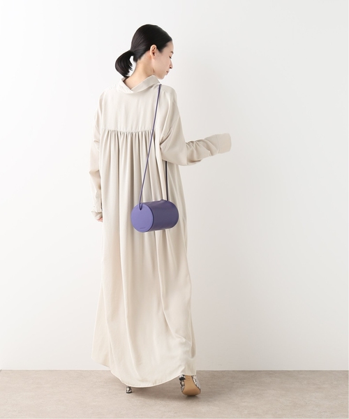 journal standard L'essage(ジャーナルスタンダードレサージュ)の「ツイルマキシマキシワンピース(ワンピース・レディース・チャコールグレー/オートミール/ブラウン・FREE)」の12枚目の写真