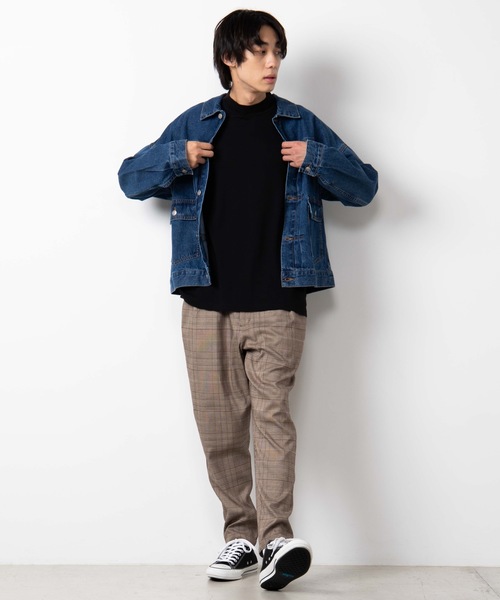 WEGO(ウィゴー)の「WEGO/キープヒートモックネックカットソー(Tシャツ/カットソー・メンズ・ホワイト/ブラック・MEDIUM/LARGE)」の14枚目の写真