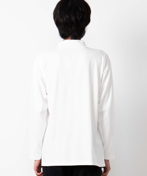 WEGO(ウィゴー)の「WEGO/キープヒートモックネックカットソー(Tシャツ/カットソー・メンズ・ホワイト/ブラック・MEDIUM/LARGE)」の19枚目の写真