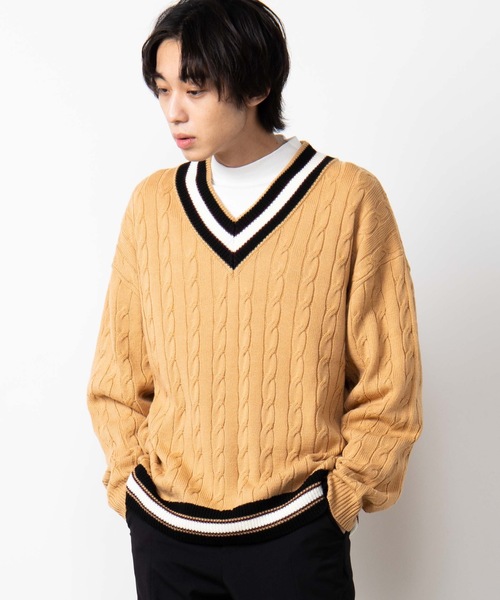 WEGO(ウィゴー)の「WEGO/キープヒートモックネックカットソー(Tシャツ/カットソー・メンズ・ホワイト/ブラック・MEDIUM/LARGE)」の7枚目の写真