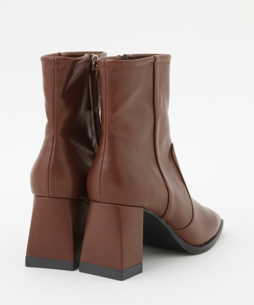 LOWRYS FARM(ローリーズファーム)の「スクエアヒールブーツ 854606(ブーツ・レディース・ブラック/ブラウン/パイソン・MEDIUM/LARGE)」の12枚目の写真