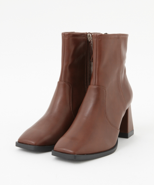 LOWRYS FARM(ローリーズファーム)の「スクエアヒールブーツ 854606(ブーツ・レディース・ブラック/ブラウン/パイソン・MEDIUM/LARGE)」の13枚目の写真