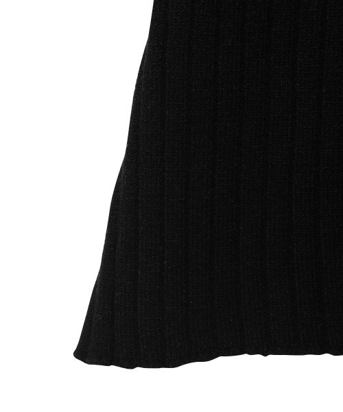 Candy Stripper（キャンディストリッパー）の「BACK LACE UP ニットワンピース（ワンピース・レディース・ブラック/ベージュ/カーキ・2）」の10枚目の写真