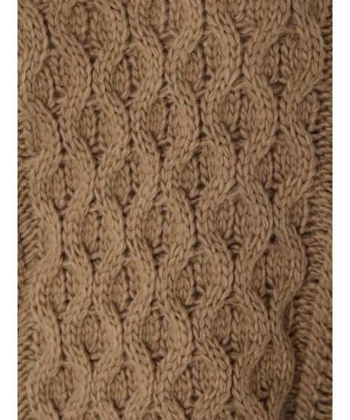 Ungrid（アングリッド）の「スリーブレースアップケーブルニット（ニット/セーター・レディース・カーキ/アイボリー/モカ・FREE）」の22枚目の写真