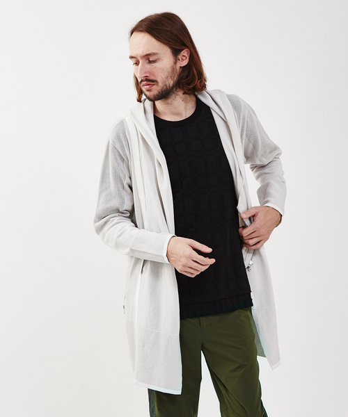 5351 POUR LES HOMMES（ゴーサンゴーイチプールオム）の「ペーパーニットパーカー（シャツ/ブラウス・メンズ・ブラック/その他・46/48）」の2枚目の写真