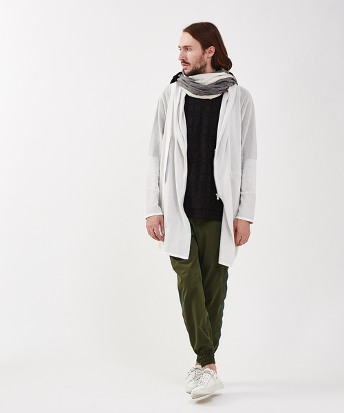 5351 POUR LES HOMMES（ゴーサンゴーイチプールオム）の「ペーパーニットパーカー（シャツ/ブラウス・メンズ・ブラック/その他・46/48）」の3枚目の写真
