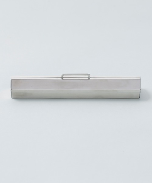 ESTNATION(エストネーション)の「100PERCENT / "BENDIN" ステンレス製ペンケース(ステーショナリー・レディース・シルバー・FREE)」の1枚目の写真