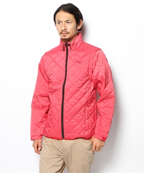 PUMA Golf プーマ ゴルフ パデットジャケット + パンツ 上下セット