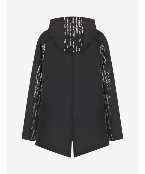 ARMANI EXCHANGE(アルマーニエクスチェンジ)の「【A|Xアルマーニ エクスチェンジ】リサイクルナイロン サイドロゴジップアップフーディ(ナイロンジャケット・レディース・ブラック/ライトブルー・SMALL/X-SMALL/MEDIUM/LARGE)」の9枚目の写真