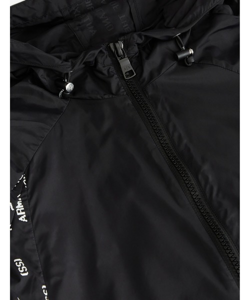ARMANI EXCHANGE(アルマーニエクスチェンジ)の「【A|Xアルマーニ エクスチェンジ】リサイクルナイロン サイドロゴジップアップフーディ(ナイロンジャケット・レディース・ブラック/ライトブルー・SMALL/X-SMALL/MEDIUM/LARGE)」の11枚目の写真