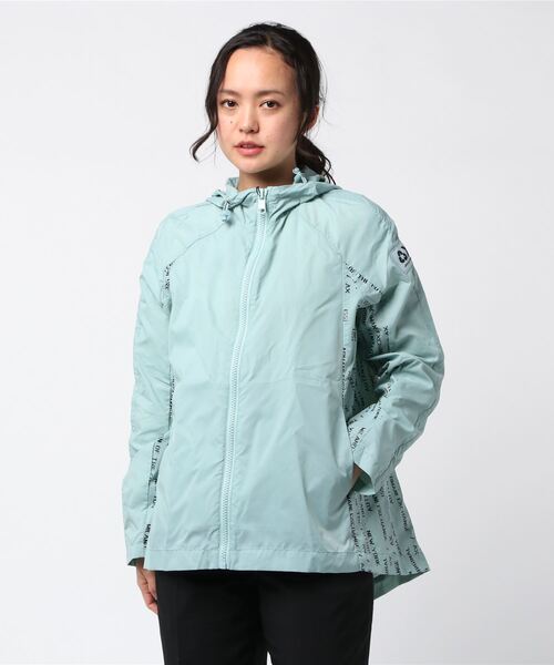 ARMANI EXCHANGE(アルマーニエクスチェンジ)の「【A|Xアルマーニ エクスチェンジ】リサイクルナイロン サイドロゴジップアップフーディ(ナイロンジャケット・レディース・ブラック/ライトブルー・SMALL/X-SMALL/MEDIUM/LARGE)」の12枚目の写真