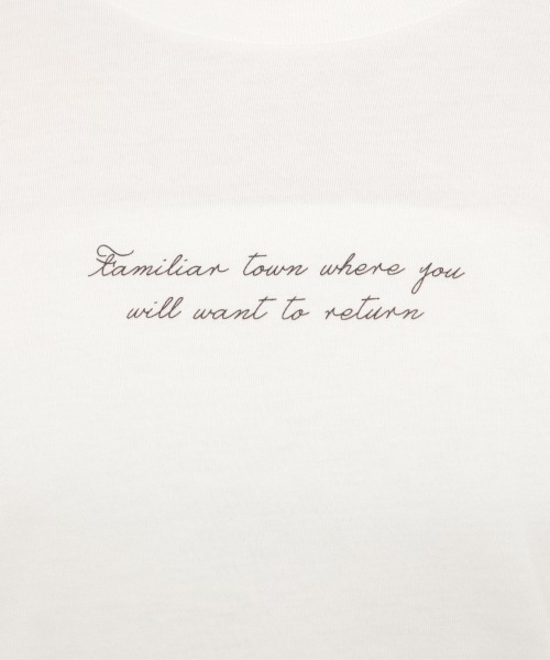 GLOBAL WORK（グローバルワーク）の「アソートプリントＴ/875212（Tシャツ/カットソー・レディース・ホワイト/ホワイト系その他2/ベージュ系その他3/アイボリー/ブラック/ホワイト系その他3/ダークグレー・MEDIUM/LARGE）」の12枚目の写真