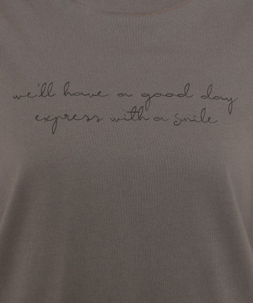 GLOBAL WORK（グローバルワーク）の「アソートプリントＴ/875212（Tシャツ/カットソー・レディース・ホワイト/ホワイト系その他2/ベージュ系その他3/アイボリー/ブラック/ホワイト系その他3/ダークグレー・MEDIUM/LARGE）」の10枚目の写真