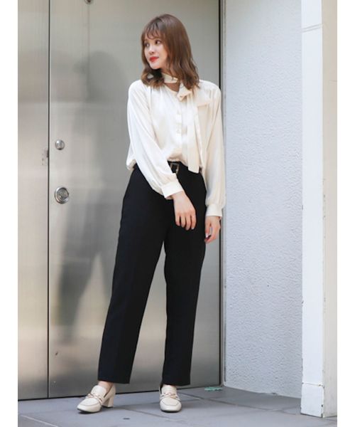 dazzlin(ダズリン)の「タイアレンジブラウス(シャツ/ブラウス・レディース・アイボリー/その他1・FREE)」の3枚目の写真