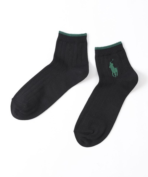 POLO RALPH LAUREN メンズ ビッグポロ ショートソックス 02022202