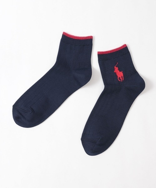 POLO RALPH LAUREN メンズ ビッグポロ ショートソックス 02022202