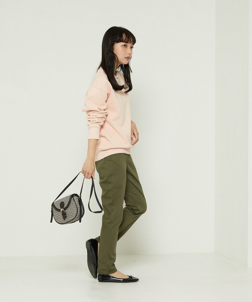 FREAK'S STORE(フリークスストア)の「ストレッチテーパードチノパンツ(チノパンツ・レディース・ブラック/ベージュ/カーキ・マルチサイズ)」の8枚目の写真