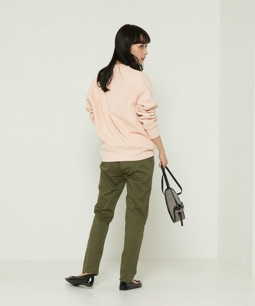 FREAK'S STORE(フリークスストア)の「ストレッチテーパードチノパンツ(チノパンツ・レディース・ブラック/ベージュ/カーキ・マルチサイズ)」の9枚目の写真