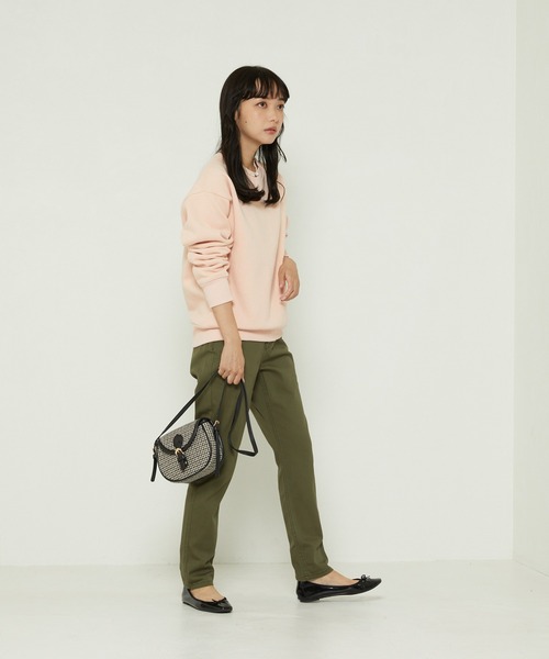 FREAK'S STORE(フリークスストア)の「ストレッチテーパードチノパンツ(チノパンツ・レディース・ブラック/ベージュ/カーキ・マルチサイズ)」の11枚目の写真