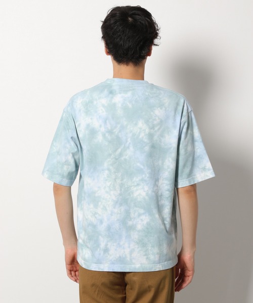 LAKOLE（ラコレ）の「タイダイ柄Tシャツ / LAKOLE（Tシャツ/カットソー・メンズ・ベージュ/グリーン/ベビーピンク・MEDIUM/LARGE）」の10枚目の写真