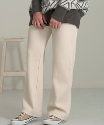 リブパンツ/イージーパンツ/【WEB/EC限定商品】