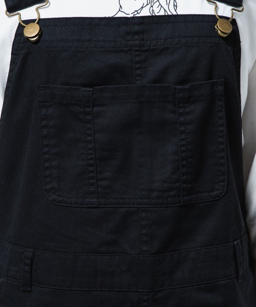 WEGO(ウィゴー)の「WEGO/チノロングジャンスカ(ジャンパースカート・レディース・ブラック/ベージュ・FREE)」の7枚目の写真